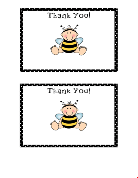 custom thank you card templates - express your gratitude template