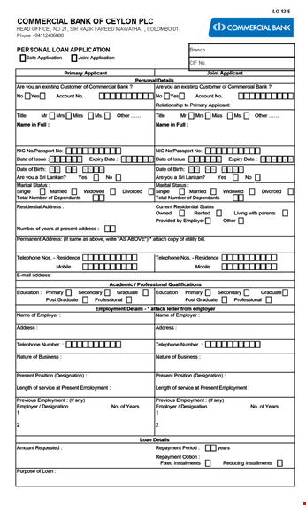 loan offer letter format template