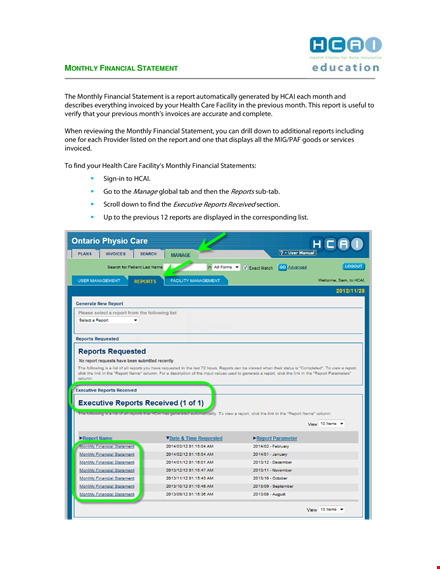 simple monthly income statement template - easy and comprehensive financial analysis tool template