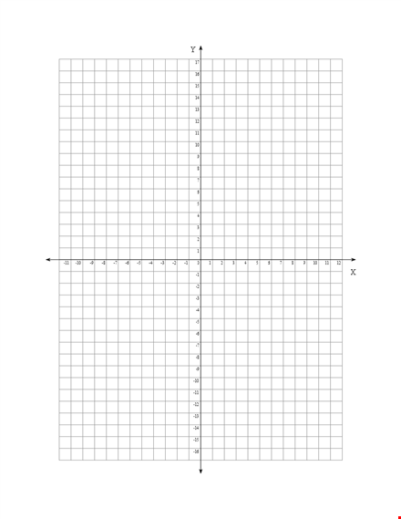 printable coordinate graph paper template