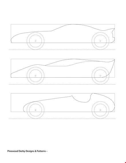 download pinewood derby templates and designs for your next derby template