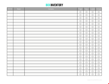 ultimate moving checklist - organize your moving out template