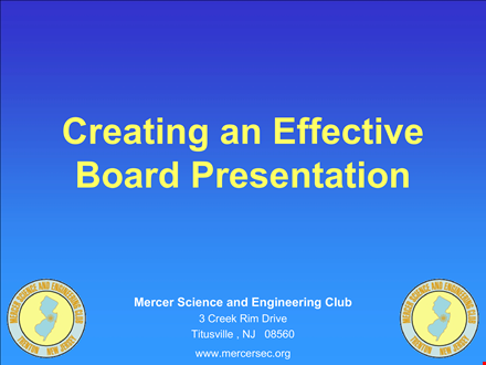 free board presentation template template