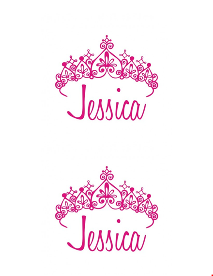 crown template - editable and printable crown templates template