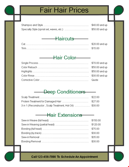 create professional price lists with our price list template template