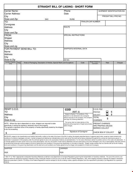 effortlessly manage your lading with state-of-the-art technology | carrier & shipper template