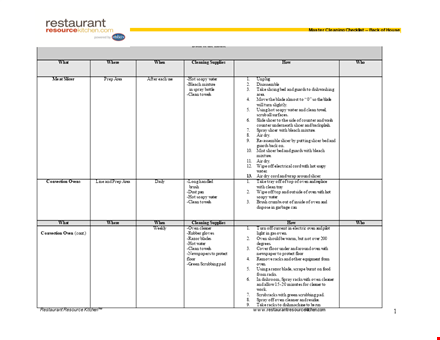 ultimate house cleaning checklist - clean, water, and soap your home! template