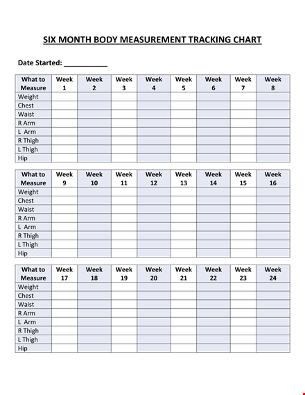 measure your body and thigh size with our pdf template template