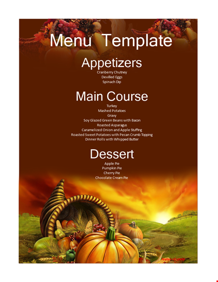 customizable menu templates | beautiful designs for restaurants template