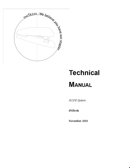 instruction manual template - information, system, and function guide template