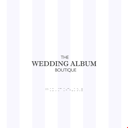 wedding album presentation template template