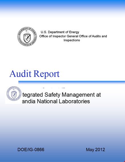 safety management system audit report template template