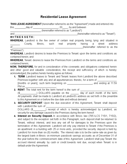 rental application template - landlord agreement | streamlined tenant screening template