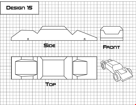 pinewood derby templates - get creative with our winning designs template