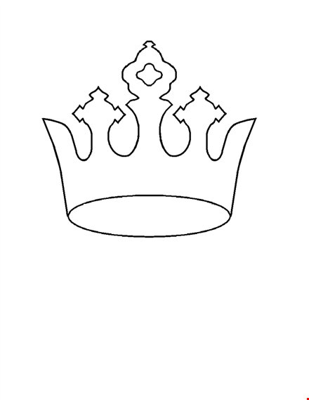 crown template | free printable crown template for kids template