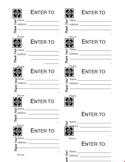 customizable raffle ticket templates - choose from a variety of designs template