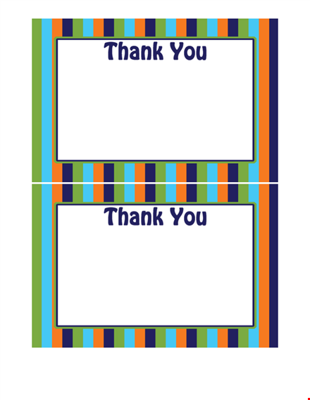 download customizable thank you card template template