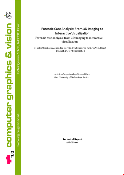 forensic case analysis: volume and segmentation for effective forensic solutions template