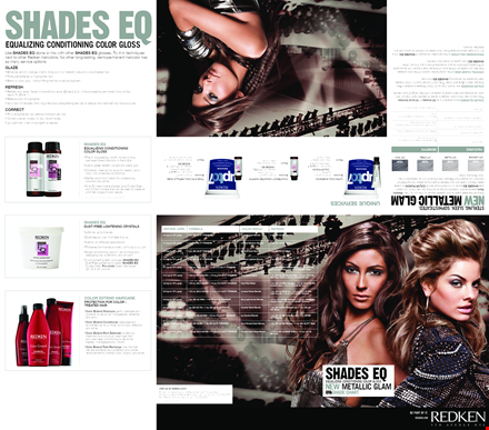 discover beautiful shades with redken color chart - brown, blonde & more template