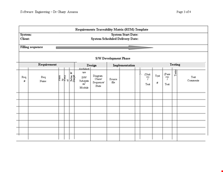 test case template | create effective test cases for systems template