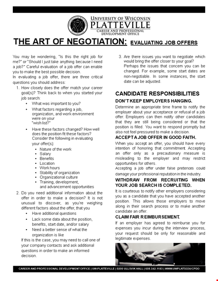 negotiate your salary with your employer - salary negotiation letter template