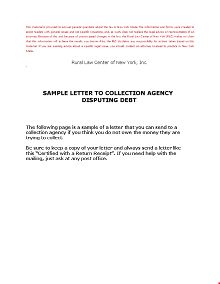 effective collection letter template - improve your collections today template