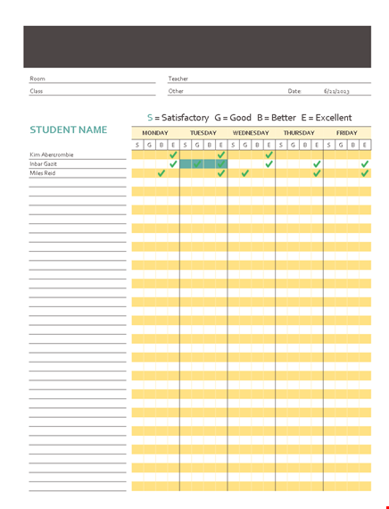 effective reward charts for teachers and students - customizable templates template