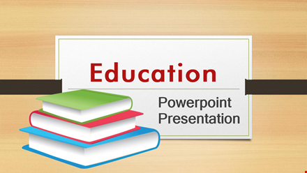 education powerpoint template