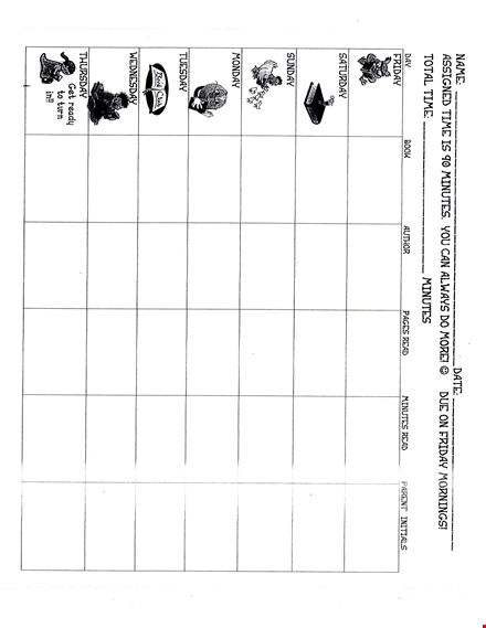 reading log template - free printable reading log template for tracking your reading progress template